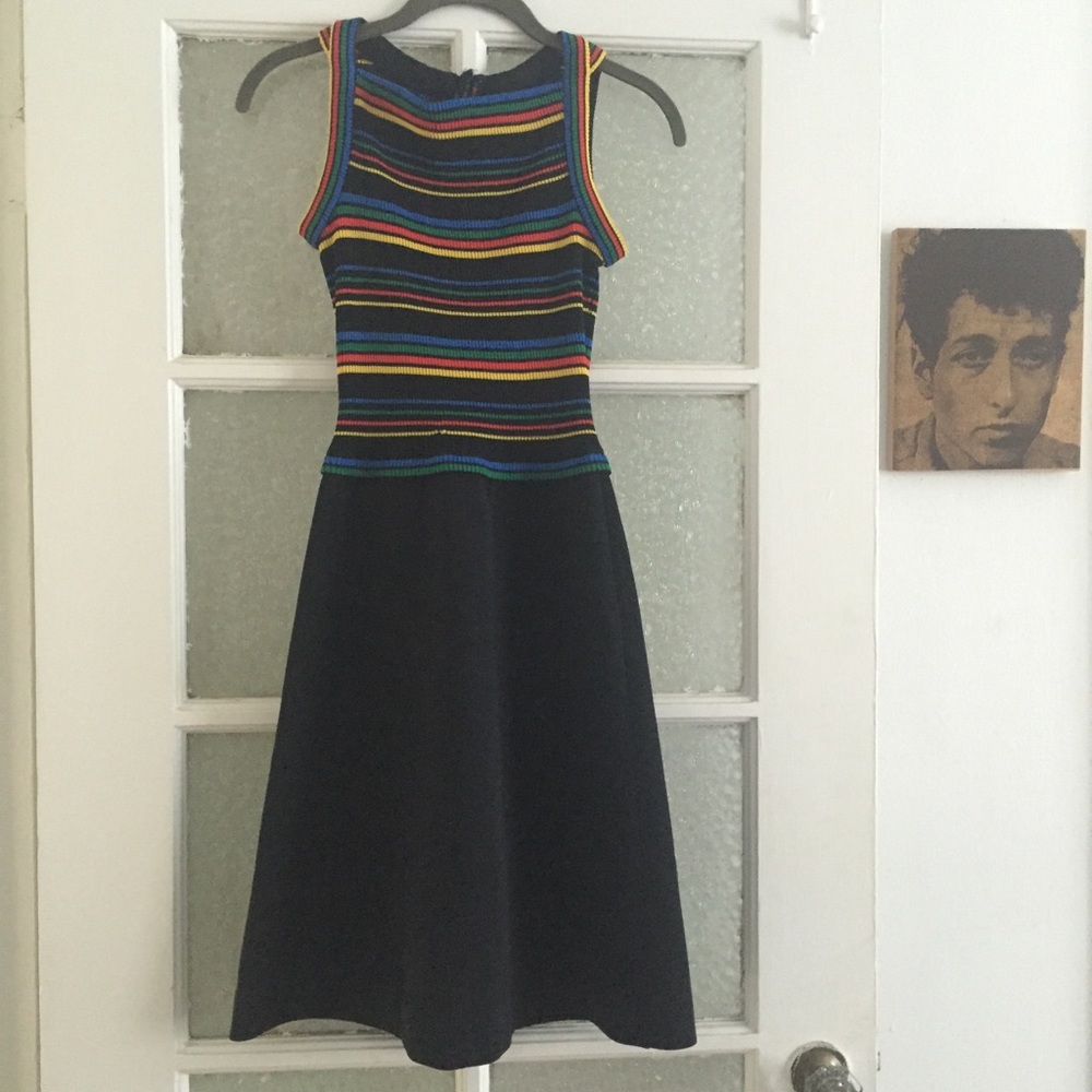 Vintage striped dress small